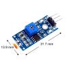 6pcs Photoresistor Module 3 Pins 3.3V-5V Photoresistor 5516 Module for Arduino distintivo(3pcs 5516) view 3