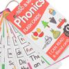 Alasum Phonics English Spelling Cards with Metal Rings for Learning Matching Letter Flashcards for Preschool Boys and Early Education view 4
