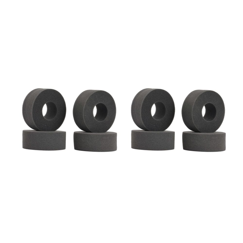 Koussive 8 Pcs 2.2Inch Tire Soft Sponge Foam Fit 1/10 RC Crawler 125-130mm Diameter 2.2 Inch Tires