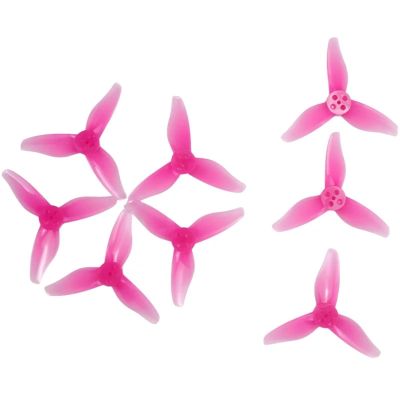 4 Pairs/8 Pieces for Gemfan 2023 2X2.3X3 3 Blades Toothpick Propeller 1.5mm for FPV Racing Drone distintivo(8pcs Pink 1.5mm)