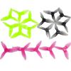 4 Pairs/8 Pieces for Gemfan 2023 2X2.3X3 3 Blades Toothpick Propeller 1.5mm for FPV Racing Drone distintivo(8pcs Pink 1.5mm) view 2