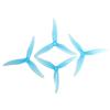 2 Pairs for Gemfan 51477 5.1X4.77X3 3 Blades PC Propeller, for RC FPV Racing Drone 5 inch DIY Parts Replacement distintivo(4pcs Blue 51477) view 1