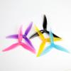 2 Pairs for Gemfan 51477 5.1X4.77X3 3 Blades PC Propeller, for RC FPV Racing Drone 5 inch DIY Parts Replacement distintivo(4pcs Blue 51477) view 3