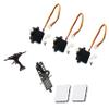 Cwmiibili 2 Set XK K110 Upgrade K110S Servo Main Frame and Servo Plate for XK K110 K110S RC Helicopter Upgrade Parts view 2