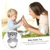 Beaupretty Rattle Teether for Boy Girl Ergonomic Smooth Ring Easy-Grip Shaker Promotes Hand-Eye Coordination Sensory Development Educational Gift for Boys and Months Old view 3