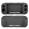 ASHATA Game Machine Protective Silicone Cover with Tempered Glass Screen Protector for Lite - Durable Shell Material - Ergonomic Design 3 Color Options (Gray) view 3