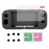 ASHATA Game Machine Protective Silicone Cover with Tempered Glass Screen Protector for Lite - Durable Shell Material - Ergonomic Design 3 Color Options (Gray) view 4
