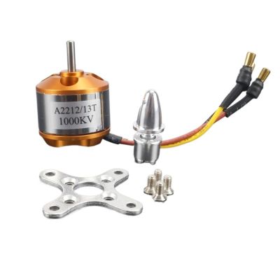 for XXD A2212 2212 930KV 1000KV Brushless Motor for RC Airplane Fixed-Wing Multirotor Drones distintivo(1pcs 2212 1000KV)