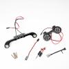 Headlight & Rear Light Kit Set for Arrma 6S 1/8 Kraton V6 EXB,Nylon and Carbon Fiber Durable Head & Rear Light LED 1/8 Scale Lamp Bar for Arrma Upgrade RC Car Parts Accessories view 1