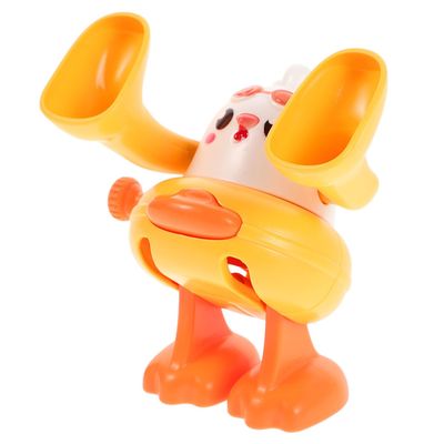 HONITANO Funny Wind Up Chicken Small Plastic Somersault Chick Walking Jumping Clockwork for Birthday Party Favor and Unique Party Decor