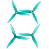 4 Pieces/2 Pairs for Gemfan 51466 V2 5 inch 3 Blades/Three Blades Propeller FPV brushless Motor for FPV Racing Drone 6 Colors distintivo(4pcs Green 51466) view 1