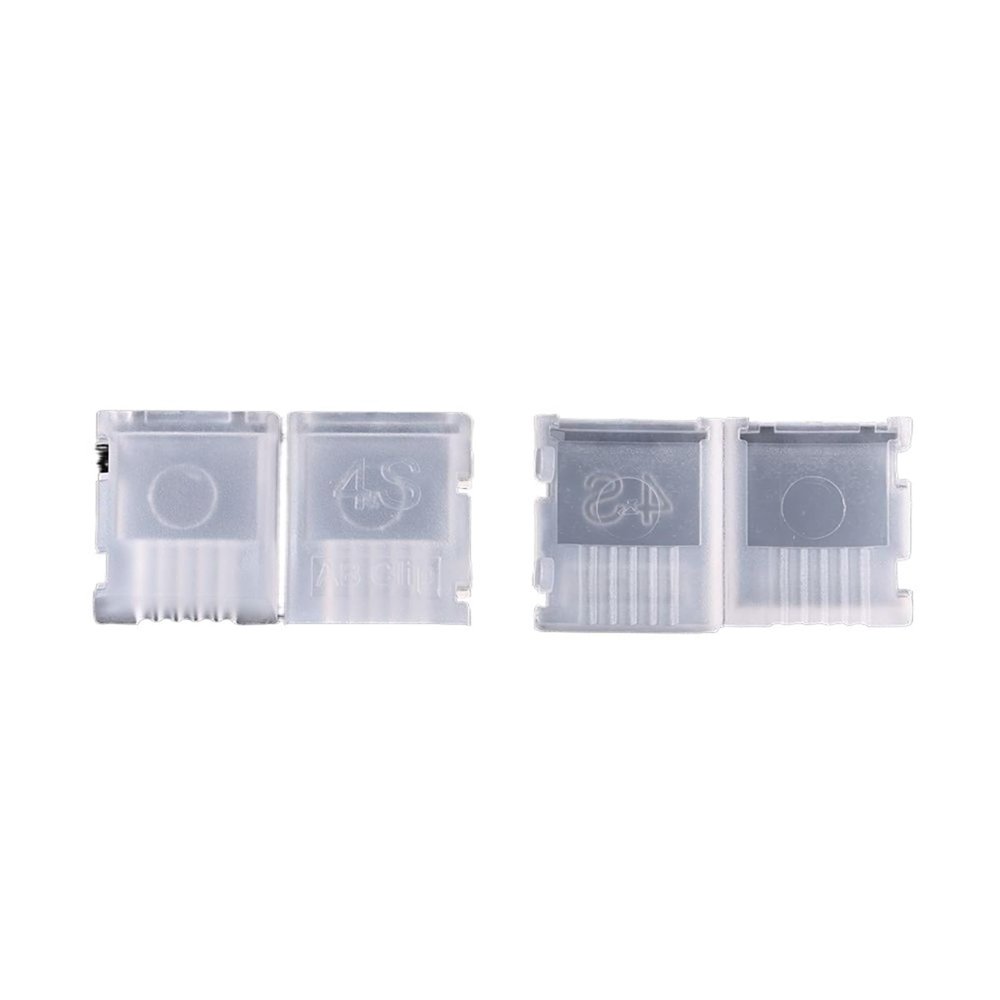 20PCS 2S 3S 4S 5S 6S AB JST-XH Balanced Head Protection Balance Plug Savers Plastic Transparent distintivo(20pcs 4s AB Clip)