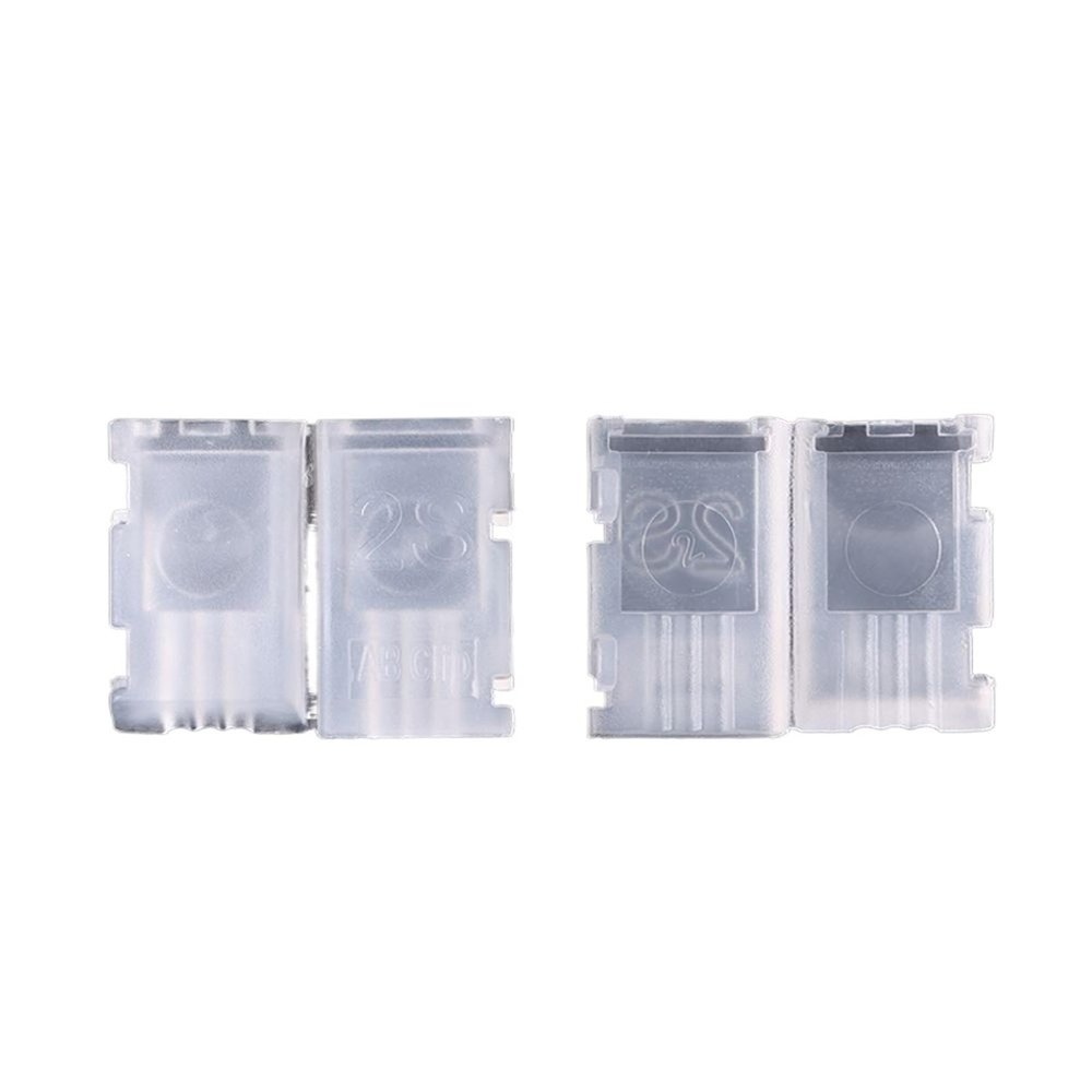 20PCS 2S 3S 4S 5S 6S AB JST-XH Balanced Head Protection Balance Plug Savers Plastic Transparent distintivo(20pcs 2s AB Clip)