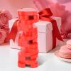 RXLWYUNLAE Valentine's Day Heart Stacking Game - Collapsible Tower for Intimate Date Nights, Love-Themed Parties & Sweet Decor, Suitable for Indoor/Outdoor Play view 4