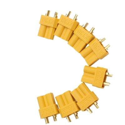 8pcs XT30-F/ XT30-M Bullet connectors Gold Plated Banana Plug for RC Drone Accessories distintivo(8pcs-F XT30)