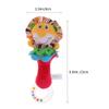 BESPORTBLE 2pcs Plush Animal Ring Rattle for Boy Girl Soft Handheld Sensory Shakers for Newborns Developmental Hand Grip for Grasping and Interaction view 2
