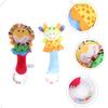 BESPORTBLE 2pcs Plush Animal Ring Rattle for Boy Girl Soft Handheld Sensory Shakers for Newborns Developmental Hand Grip for Grasping and Interaction view 4