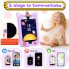 ele ELEOPTION 4G Smart Phone for Kids Toys with SIM Card, Touchscreen Toy Phone Interactive GPS Cell Phone for 3 4 5 6 7 8 9 10 Year Old Girls Boys Christmas Birthday Calling Smartphone Gifts Purple view 3