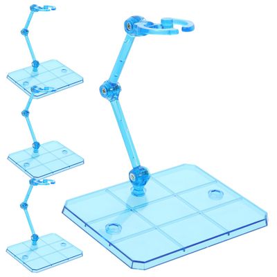 FRCOLOR 4pcs Adjustable Figure Holders Desktop Display Stands for Doll Models Action Figurine Racks Stable Base for Collectors and Display Use