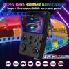 DC35V Retro Handheld Game Console, 3.5 Inch HD IPS Screen (Black) view 2