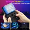 DC35V Retro Handheld Game Console, 3.5 Inch HD IPS Screen (Black) view 3
