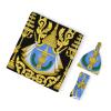 EWRFSG National Emblem of Cambodia Newborn Baby Swaddle Blankets Beanie Hat Headband Sets,Swaddle Sack view 2