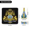 EWRFSG National Emblem of Cambodia Newborn Baby Swaddle Blankets Beanie Hat Headband Sets,Swaddle Sack view 4