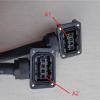 CSCPEXCZ MR-PWS1CBL2M-A1-H A1-H A1-L A2-H A2-L Power Cable for MR-J3 J4 JE Servo Motor(A2-H,1m) view 2