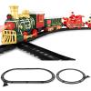 Christmas Train Sets for Around The Tree, Christmas Tree Train Set, Tren para Arbol De Navidad, Electric Adventure Track Puzzle Toy for Teens Present, Festive Decoration for Home Party view 1
