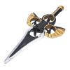 Diydeg Flying Sword RC Airplane for Kids & Adults, Gesture Control Remote Flying Sword with Light & 360 Stunt Flip, Drop Resistants Lightweight Foam Remote Control Airplane (Black Gold) view 1