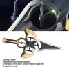 Diydeg Flying Sword RC Airplane for Kids & Adults, Gesture Control Remote Flying Sword with Light & 360 Stunt Flip, Drop Resistants Lightweight Foam Remote Control Airplane (Black Gold) view 3