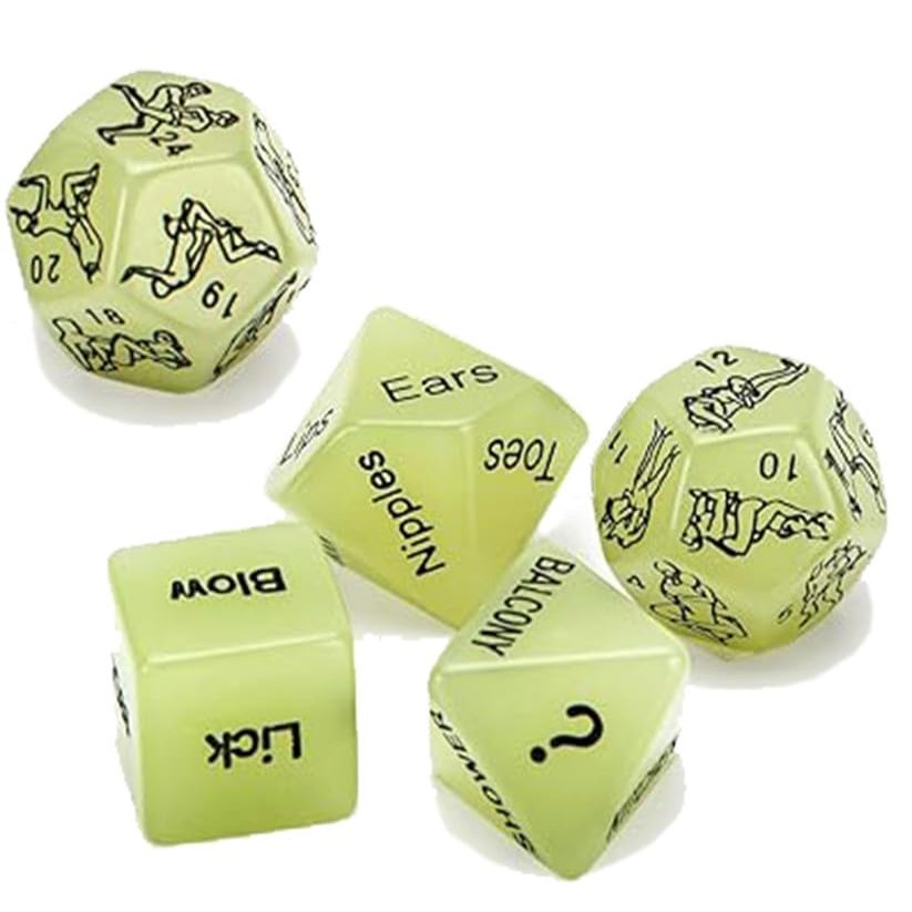 5 Cube Accessories That Glow in The Dark, with Multiple Sensory Functions, Suitable for Various Scenes.