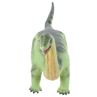 FOYTOKI Lifelike Brachiosaurus Dinosaur Model Vinyl Figurine with Cotton Filling Simulation Animal for Educational Play and Home Garden Decoration