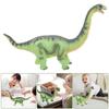 FOYTOKI Lifelike Brachiosaurus Dinosaur Model Vinyl Figurine with Cotton Filling Simulation Animal for Educational Play and Home Garden Decoration view 3