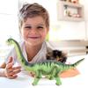 FOYTOKI Lifelike Brachiosaurus Dinosaur Model Vinyl Figurine with Cotton Filling Simulation Animal for Educational Play and Home Garden Decoration view 4