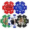 OASF&QPPTY Custom Poker Chips with Logo - 12 Gram Clay Composite - 13 Color Options - Personalized Set of 25 to 1000 Chips for Casino Night, Poker Games, Home Party & Golf Gifts view 1