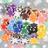 OASF&QPPTY Custom Poker Chips with Logo - 12 Gram Clay Composite - 13 Color Options - Personalized Set of 25 to 1000 Chips for Casino Night, Poker Games, Home Party & Golf Gifts view 2