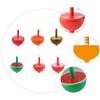 Kisangel 6pcs Wooden Gyro for Creative Spinning Tops Safe Handheld Plaything for Boys and Childhood view 3