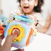 Beaupretty Montessori Busy Cube for Educational Sensory Activity Cube with Fine Motor Skill Practice Plastic Learning for Boys and Early Childhood Development view 4