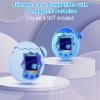 Beautyflier Silicone Case for Tamagotchi Paradise Interactive Toy Digital Pet, Soft Silicone Cover for Virtual Pet Game Machine with Wrist Strap, Portable Anti-Drop Holder, Case Only (Blue) view 2