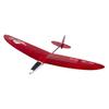 AEORC 1.2M Wingspan Wing Zone RC Airplane, Professional Flying Model Aircraft, Red Translucent Design DIY RC Glider Assembly Kit (1.2M DLG Windrunner ARF+Servo 9g*2pcs) view 1