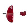AEORC 1.2M Wingspan Wing Zone RC Airplane, Professional Flying Model Aircraft, Red Translucent Design DIY RC Glider Assembly Kit (1.2M DLG Windrunner ARF+Servo 9g*2pcs) view 2