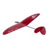 AEORC 1.2M Wingspan Wing Zone RC Airplane, Professional Flying Model Aircraft, Red Translucent Design DIY RC Glider Assembly Kit (1.2M DLG Windrunner ARF+Servo 9g*2pcs) view 3