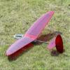 AEORC 1.2M Wingspan Wing Zone RC Airplane, Professional Flying Model Aircraft, Red Translucent Design DIY RC Glider Assembly Kit (1.2M DLG Windrunner ARF+Servo 9g*2pcs) view 4