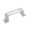 Aluminum Alloy CNC Metal Standard Medium Servo Mounting Bracket Fixing Bracket for Fixed Wing UAV, RC Car, Aircraft, Boat Model confident(Black) view 3