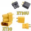 5pairs XT30 XT-30U Yellow Black Male Female Bullet Connectors Plugs for RC Multi axis Aircraft Fixed Wing Lipo ESC distintivo(5pairs XT30 Yellow) view 2
