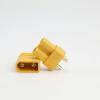 5pairs XT30 XT-30U Yellow Black Male Female Bullet Connectors Plugs for RC Multi axis Aircraft Fixed Wing Lipo ESC distintivo(5pairs XT30 Yellow) view 3