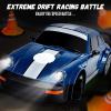 Authticar 2.4G Remote Control Drift Car, 1:24 Scale 4WD High Speed RC Racing Car with LED Lights, Interchangeable Tires for Drift and Race Toy Vehicle for Adults (Blue) view 2