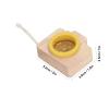 Aqur2020 Bee Eye Effect Prism Lens Toy, Camera Style, Oak Wood, Yellow, 2x1.9x1 Inch, Portable view 3