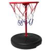 1 Set Pool Basketball Hoop Floating Pool Basketball Hoop Poolside with 1 Net Ball & Inflator for Kids & Adults Swimming Hoops Toys for Kids Adults view 1